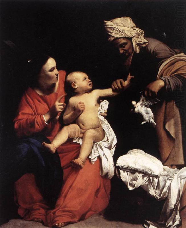 Madonna and Child with St Anne dt, SARACENI, Carlo
